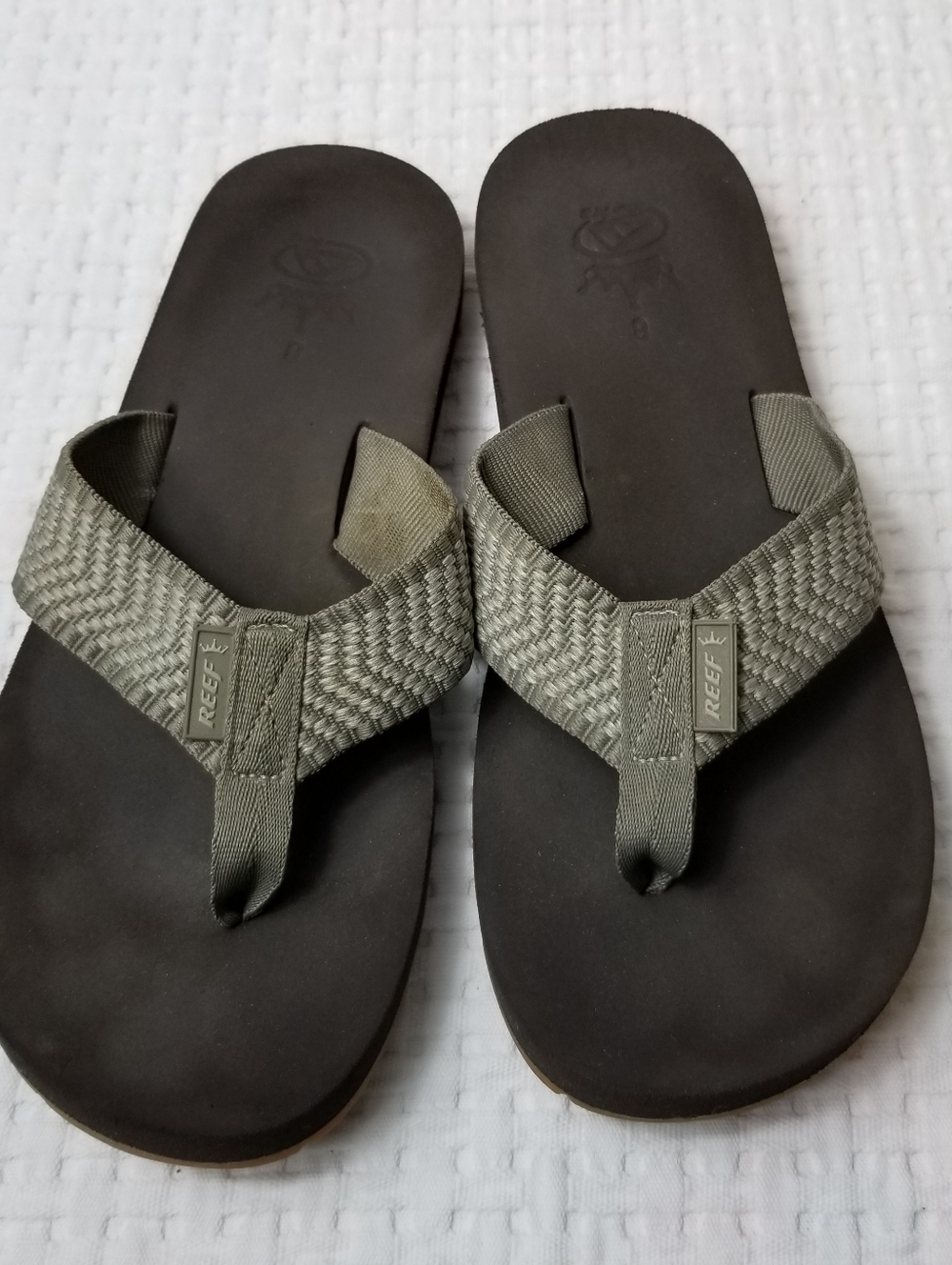 Reef Woven Coastal Beach Flip Flop Sandals